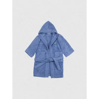 Μπουρνούζι Παιδικό Eco Blue Ηλικία 12-14
