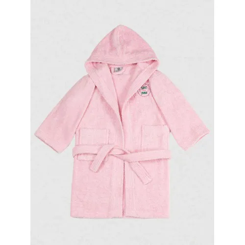 Μπουρνούζι Παιδικό Eco Pink Ηλικία 4-6