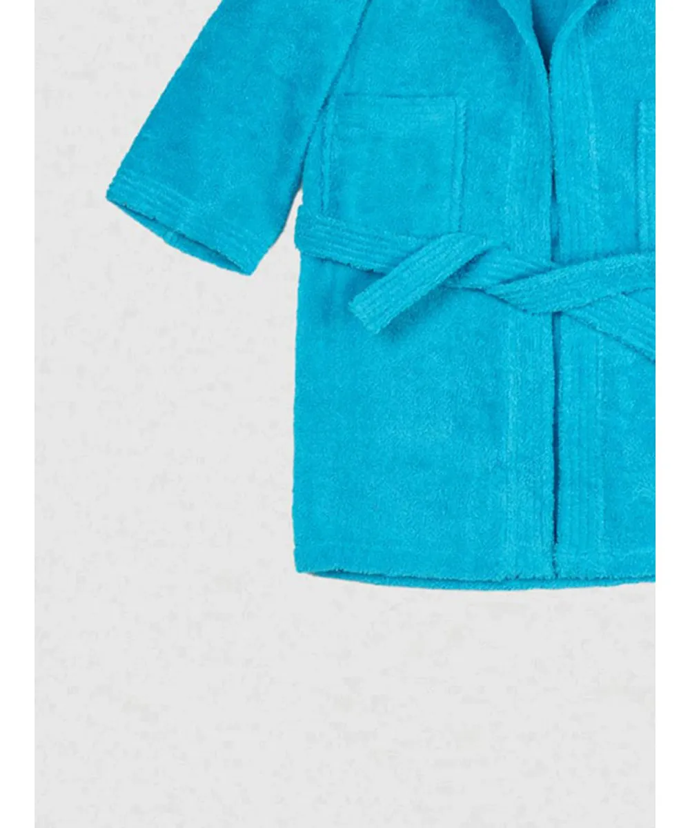 Μπουρνούζι Παιδικό Eco Turquoise Ηλικία 8-10