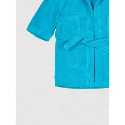 Μπουρνούζι Παιδικό Eco Turquoise Ηλικία 8-10