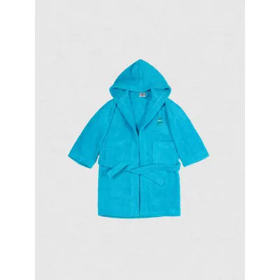Μπουρνούζι Παιδικό Eco Turquoise Ηλικία 12-14
