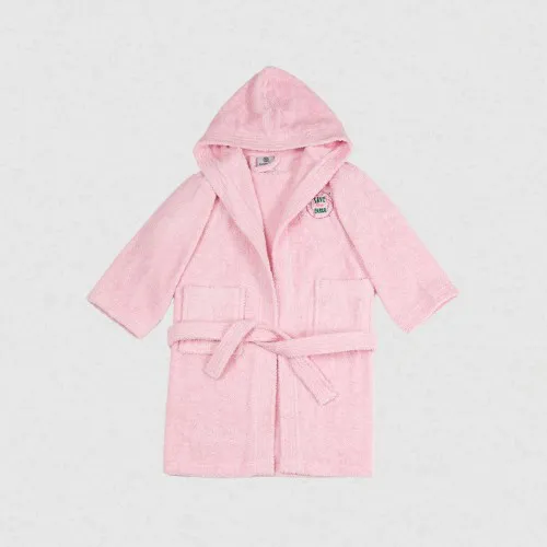 Μπουρνούζι Παιδικό Eco Pink Ηλικία 12-14