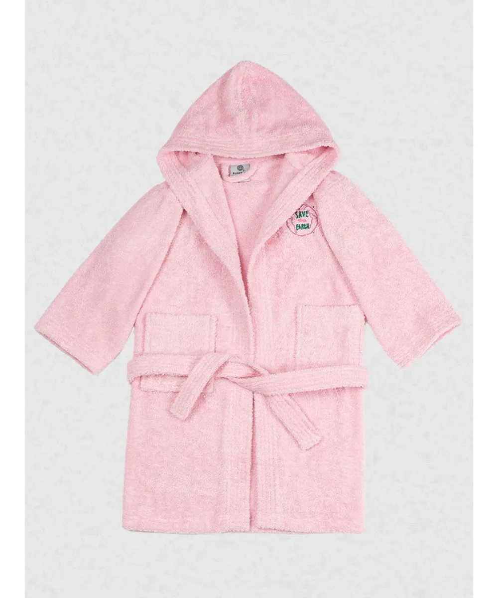 Μπουρνούζι Παιδικό Eco Pink Ηλικία 12-14