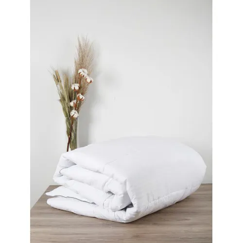 Πάπλωμα Μicro White Μονό (160x220)