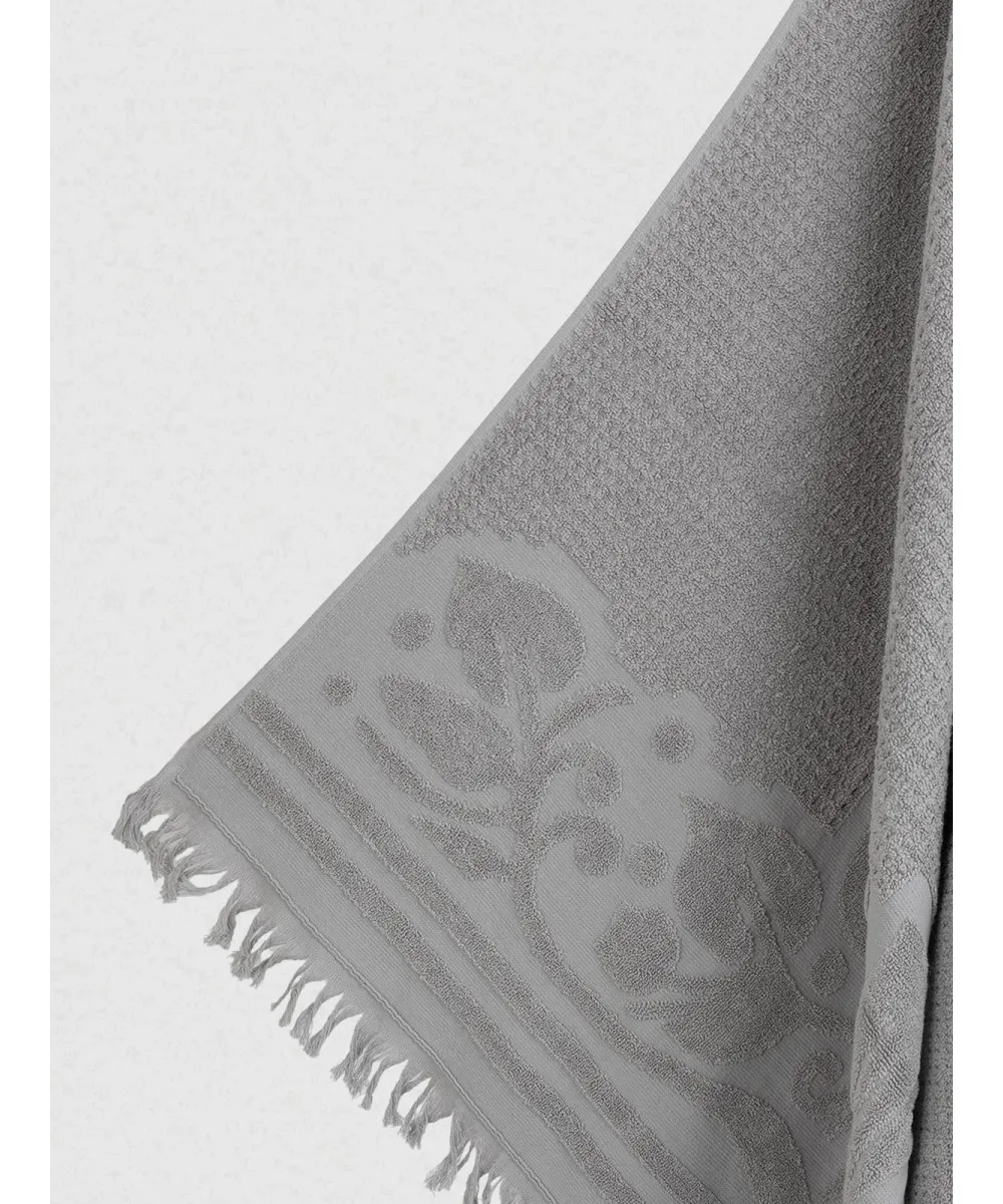 Πετσέτα Κρόσι 6 Light Grey Μπάνιου (80x150)