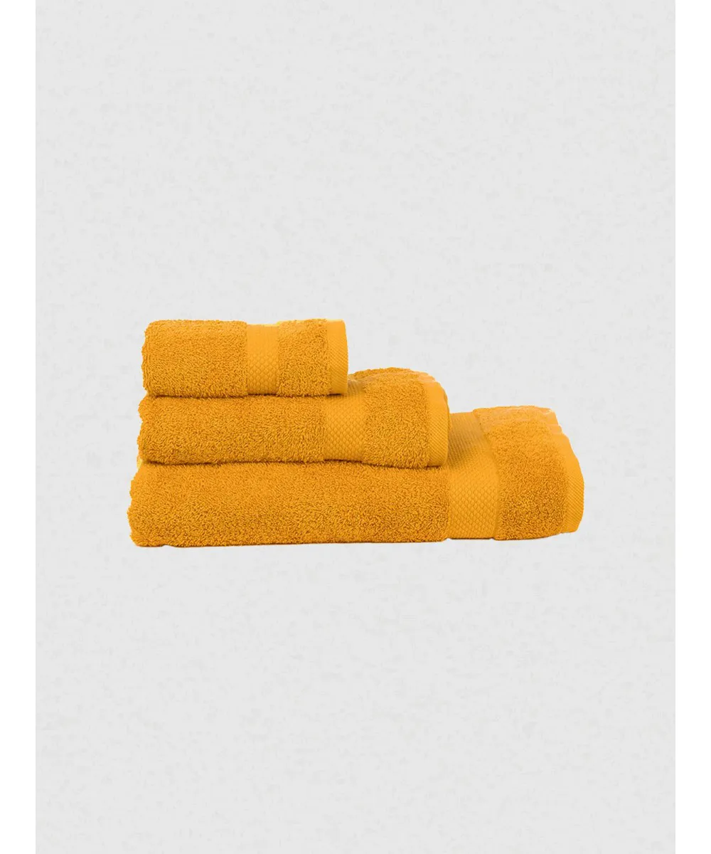 Πετσέτα Ameli Mustard Προσώπου (50x100)