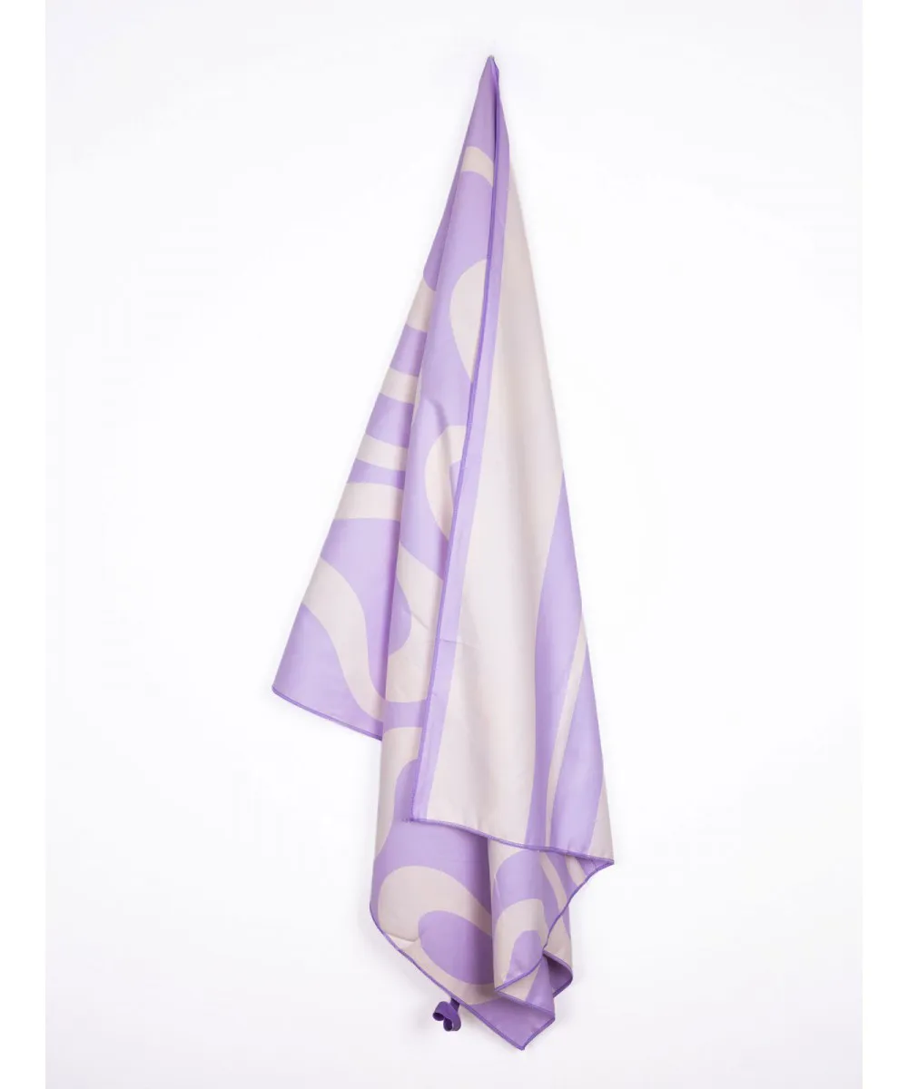 Πετσέτα Θαλάσσης Sea View Groovy Purple 80x180