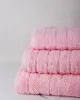 Πετσέτα πενιέ Dory 15 Pink Μπάνιου (80x150)