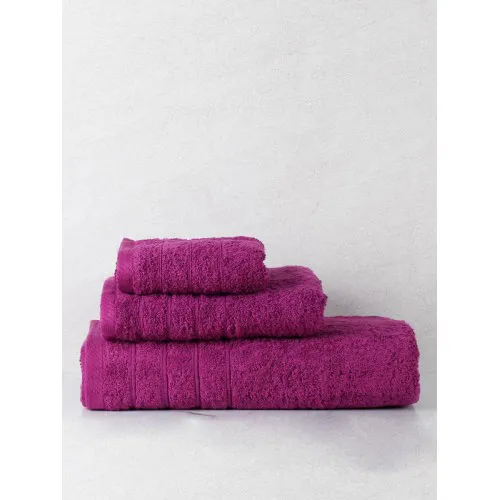 Πετσέτα πενιέ Dory 17 Dark Mauve Μπάνιου (80x150)