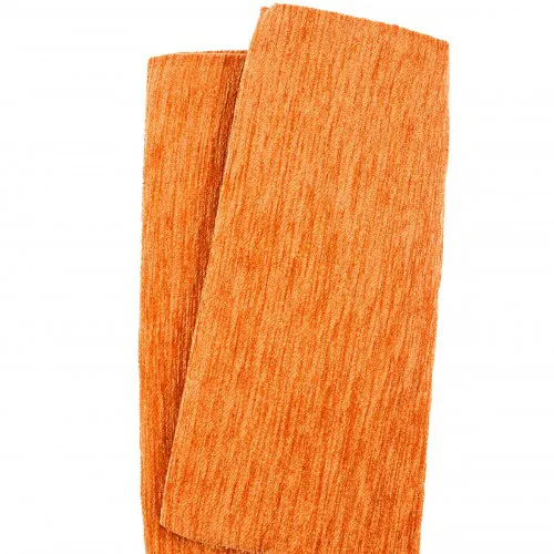 Ριχτάρι Σενίλ Light Orange Μονοθέσιο