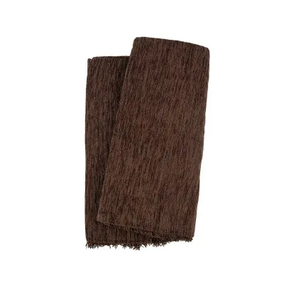 Ριχτάρι Σενίλ  Dark Brown Μονοθέσιο