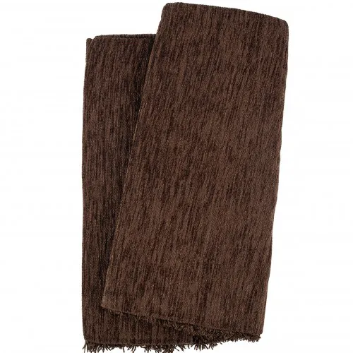 Ριχτάρι Σενίλ  Dark Brown Μονοθέσιο