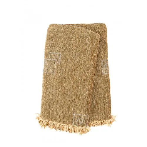 Ριχτάρι Σενίλ Ζακάρ Box Beige Διθέσιο
