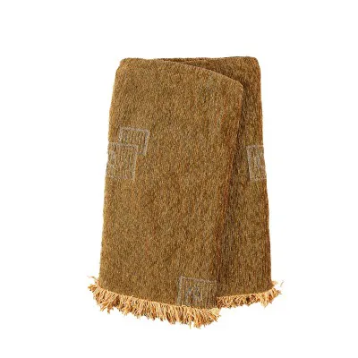 Ριχτάρι Σενίλ Ζακάρ Box Brown Διθέσιο