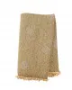 Ριχτάρι Σενίλ Ζακάρ Spira Beige Τριθέσιο