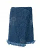 Ριχτάρι Σενίλ Ζακάρ Box Blue Τετραθέσιο
