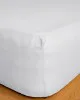 Κατωσέντονο Cotton Feelings με λάστιχο 100 White Μονό (100x200 30)