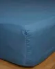 Κατωσέντονο Cotton Feelings με λάστιχο 104 Blue Μονό (100x200 30)