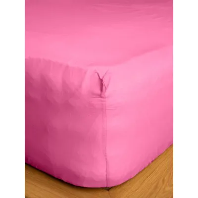 Κατωσέντονο Cotton Feelings με λάστιχο 112 Fuchsia Διπλό (160x200 30)