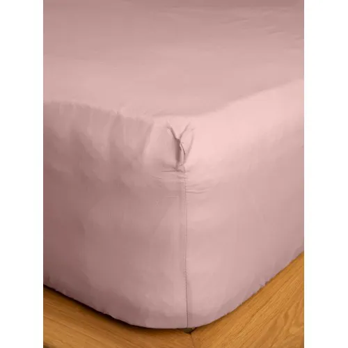 Κατωσέντονο Cotton Feelings με λάστιχο 101 Powder Διπλό (160x200 30)