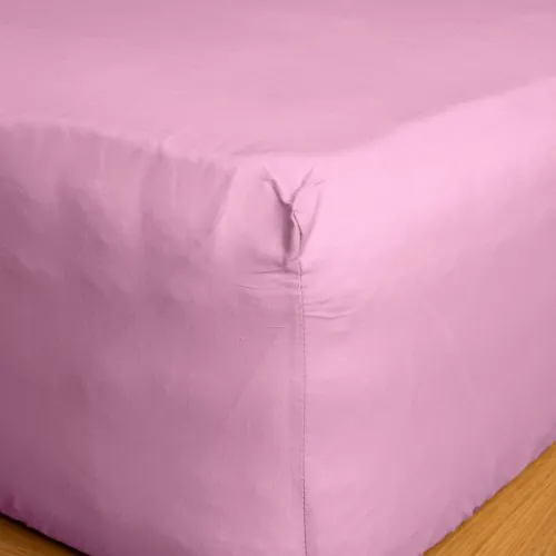 Κατωσέντονο Cotton Feelings με λάστιχο 102 Lila Υπέρδιπλο (180x200 30)