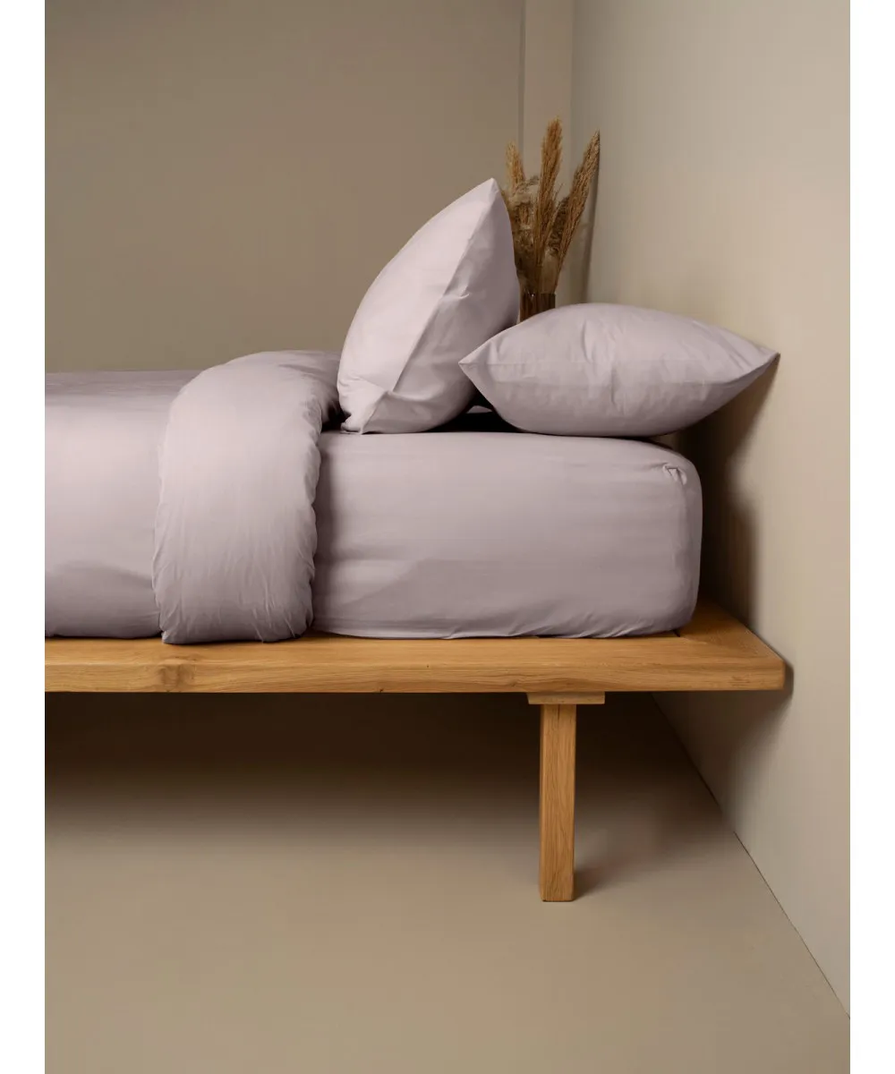 Σεντόνι Cotton Feelings φλατ 107 Dark Grey Υπέρδιπλο (235x270)