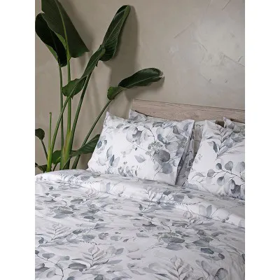Σετ Σεντόνια Cotton Feelings 932 Grey Μονό με λάστιχο(105x205 30)