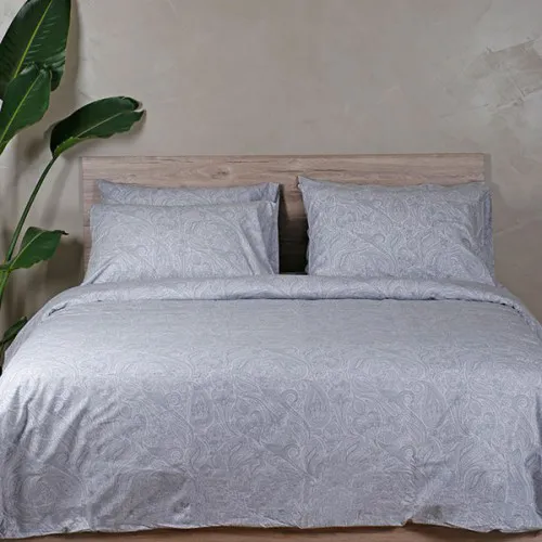 Σετ Σεντόνια Cotton Feelings 2040 Grey Μονό (165x270)