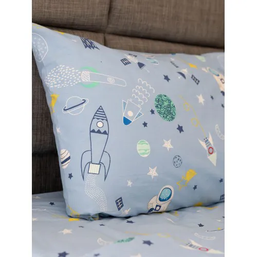 Σετ Σεντόνια Cotton Feelings 2050 Grey Μονό (165x270)