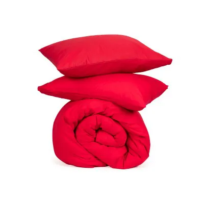 Σετ Σεντόνια Cotton Feelings 113 Red Μονό (165x270)