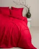Σετ Σεντόνια Cotton Feelings 113 Red Μονό με λάστιχο(105x205 30)