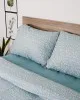 Σετ Σεντόνια Cotton Feelings 920 Aqua Μονό (165x270)