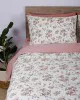 Σετ Σεντόνια Cotton Feelings 929 Pink Μονό με λάστιχο(105x205 30)