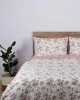 Σετ Σεντόνια Cotton Feelings 929 Pink Μονό με λάστιχο(105x205 30)