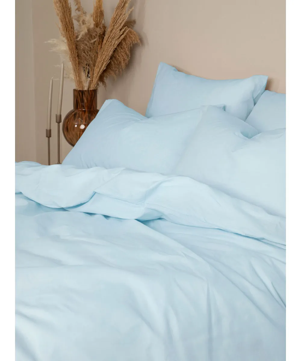 Σετ Σεντόνια Cotton Feelings 103 Light Blue Μονό (165x270)