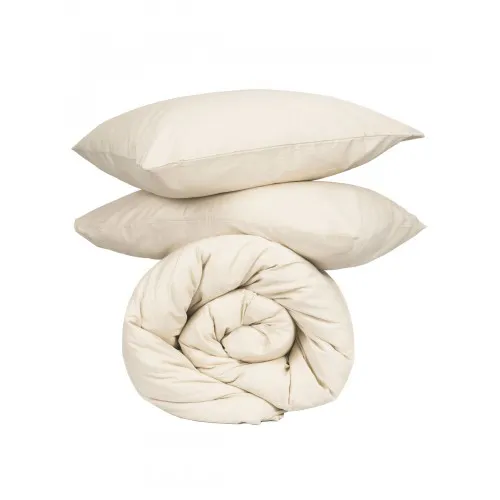 Σετ Σεντόνια Cotton Feelings 108 Ecru Διπλό (200x270)