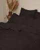 Σετ Σεντόνια Cotton Feelings 111 Black Διπλό (200x270)