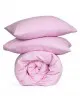Σετ Σεντόνια Cotton Feelings 102 Lila Διπλό με λάστιχο (150x205 30)