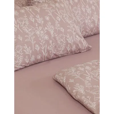 Σετ Σεντόνια Cotton Feelings 2050 Powder Υπέρδιπλο με λάστιχο (170x205 30)