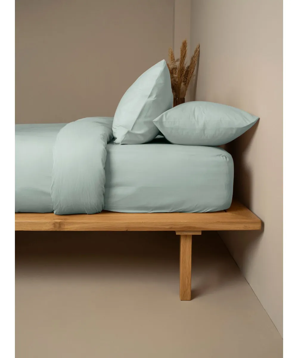 Σετ Σεντόνια Cotton Feelings 105 Aqua Υπέρδιπλο (235x270)