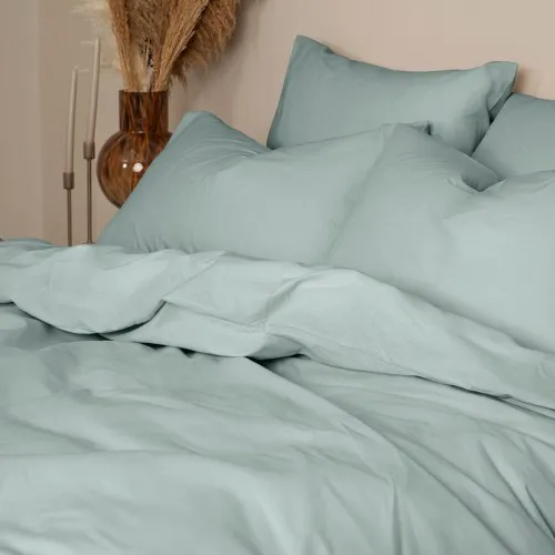 Σετ Σεντόνια Cotton Feelings 105 Aqua Υπέρδιπλο (235x270)