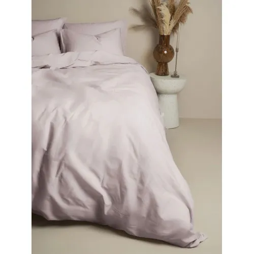 Σετ Σεντόνια Cotton Feelings 106 Light Grey Υπέρδιπλο με λάστιχο (170x205 30)