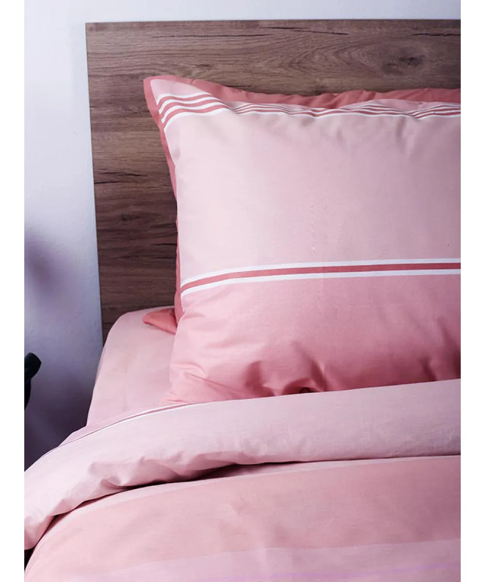Σετ Σεντόνια Cotton Feelings 2034 Pink Υπέρδιπλο (235x270)