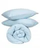 Σετ Σεντόνια Cotton Feelings 103 Light Blue Υπέρδιπλο (235x270)
