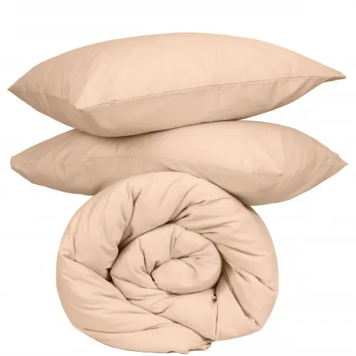 Σετ Σεντόνια Cotton Feelings 110 Beige King Size (260x270)