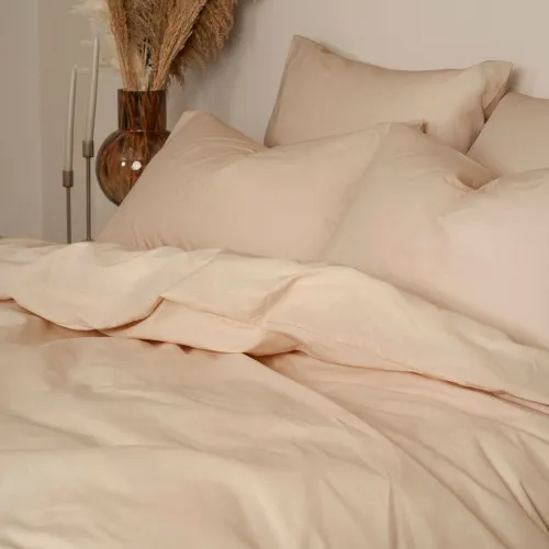 Σετ Σεντόνια Cotton Feelings 110 Beige King Size (260x270)