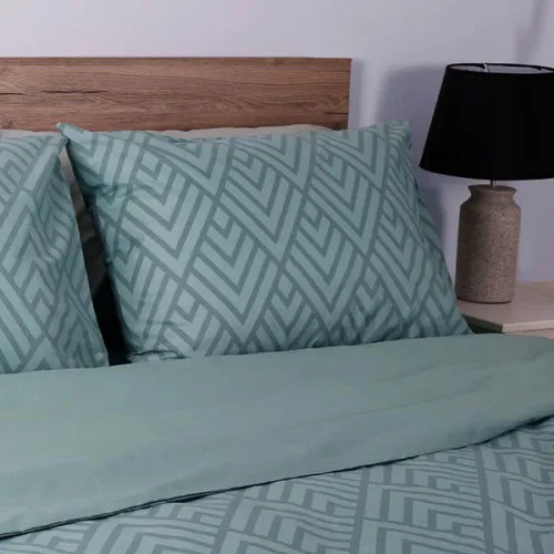 Σετ Σεντόνια Cotton Feelings 2036 Aqua King Size (260x270)