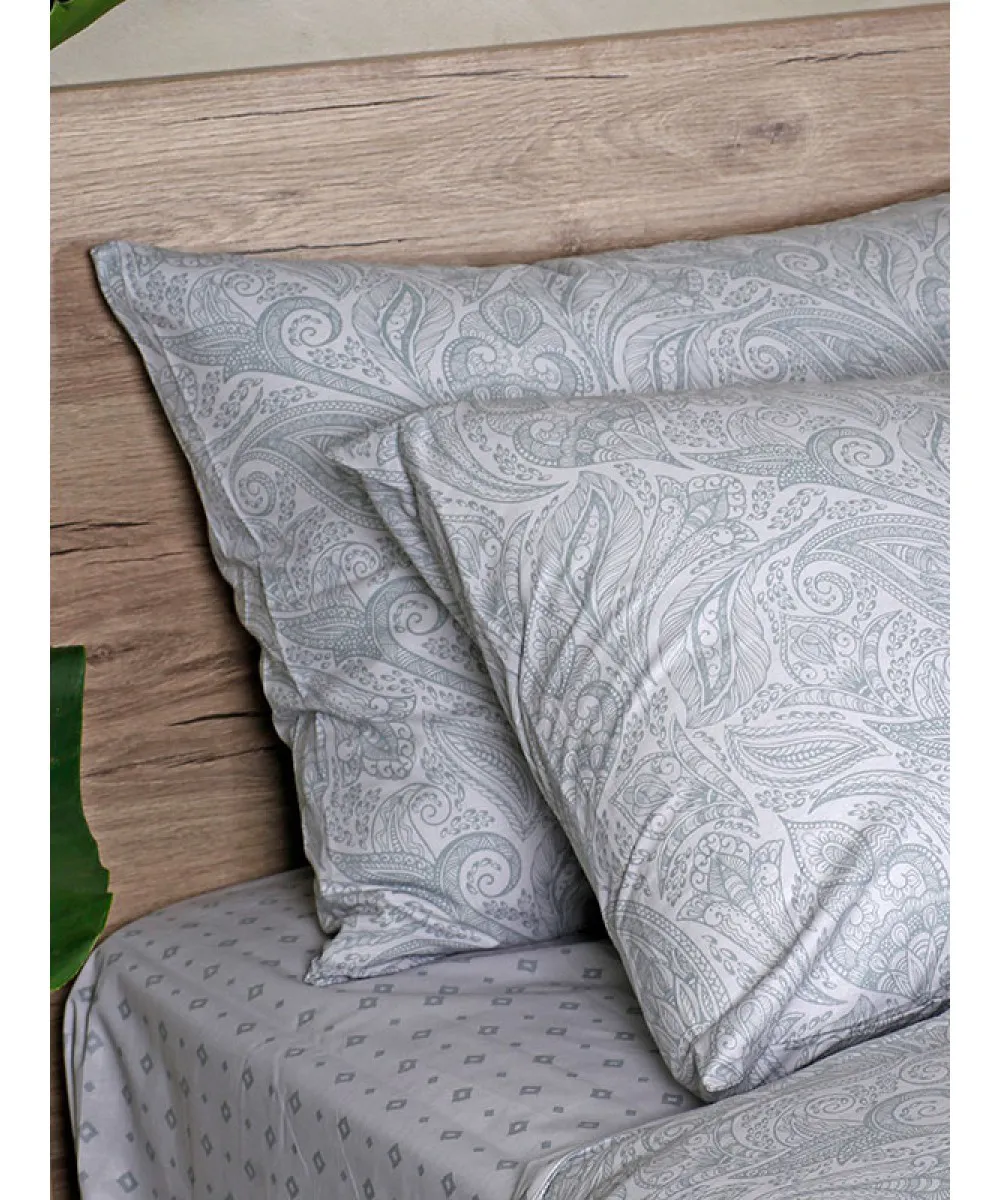 Σετ Σεντόνια Cotton Feelings 2040 Grey King Size (260x270)