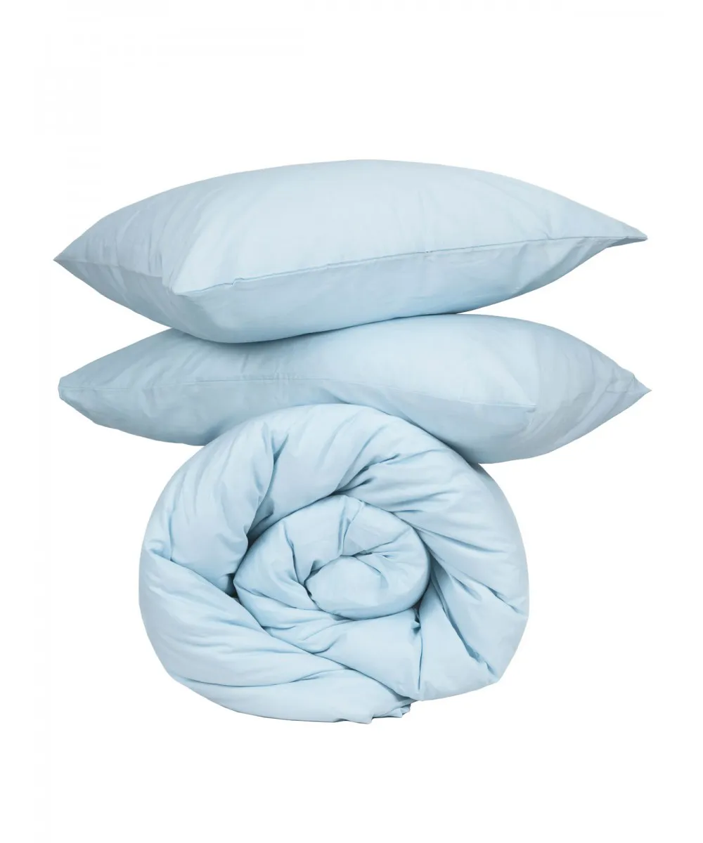Σετ Σεντόνια Cotton Feelings 103 Light Blue King Size (260x270)