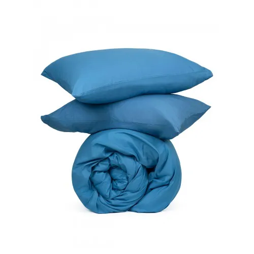 Σετ Σεντόνια Cotton Feelings 104 Blue King Size (260x270)